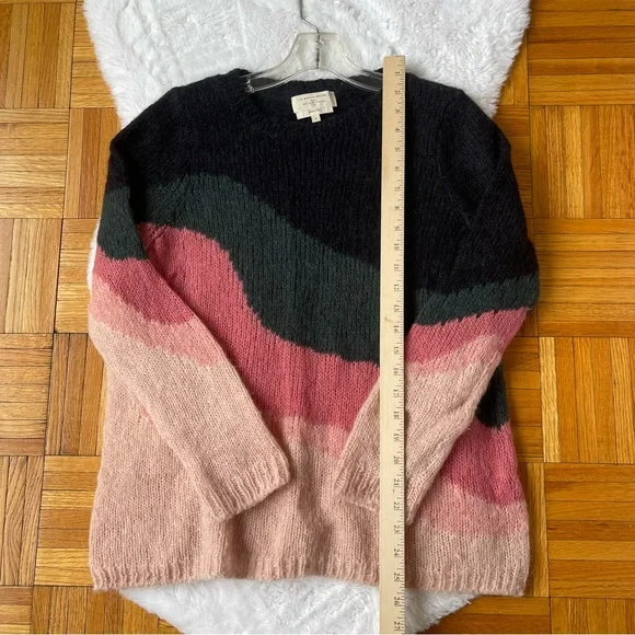 SEZANE multi color sweater size small - Picture 6 of 8